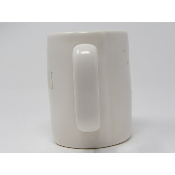 White Sagittarius Mug Gold Writing Zodiac Constellation Rae Dunn by Magenta  - Picture 2 of 9